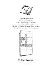 Electrolux EI26SS30JW0 Use & Care Manual