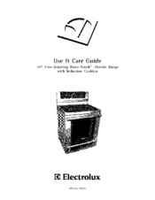 Electrolux CEW30IF6ISB Use & Care Manual