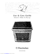 Electrolux EI30ES5CJSB Use & Care Manual