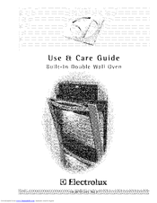 Electrolux E30EW8CESS2 Use & Care Manual