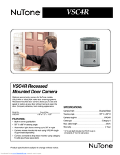 NuTone VSC4R Specifications