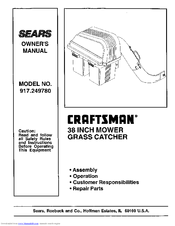 CRAFTSMAN 917.249780 Owner's Manual