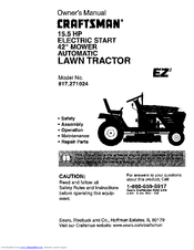 CRAFTSMAN EZ3 917.271024 Owner's Manual