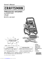 Craftsman 580.752011 Owner's Manual