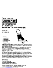 CRAFTSMAN 917.389610 Owner's Manual
