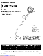 CRAFTSMAN Incredi-Pull 316.791081 Operator's Manual