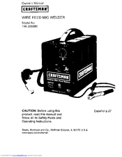 CRAFTSMAN 196.205680 Owner's Manual