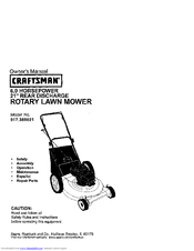 CRAFTSMAN 917.388021 Owner's Manual