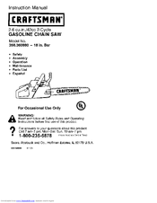 CRAFTSMAN 358.360880 Instruction Manual