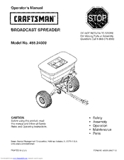 Craftsman 486.24009 Operator's Manual