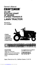 CRAFTSMAN 917.270830 Owner's Manual