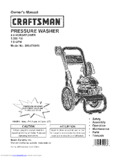 CRAFTSMAN 580.676660 Owner's Manual