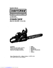 CRAFTSMAN 360.352001 Operator's Manual