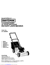 CRAFTSMAN 917.389990 Owner's Manual