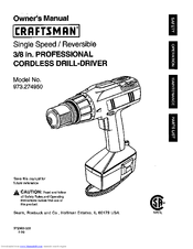CRAFTSMAN 973.274950 Owner's Manual