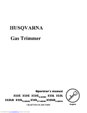Husqvarna 325L X Series Operator's Manual