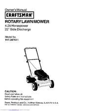 CRAFTSMAN 917.387611 Owner's Manual