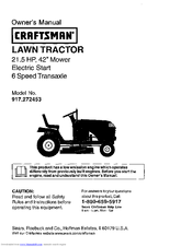 CRAFTSMAN 917.272453 Owner's Manual
