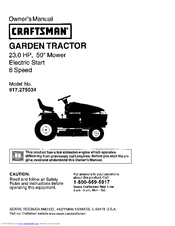 CRAFTSMAN 917.275034 Owner's Manual