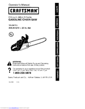 CRAFTSMAN 358.351210 Operator's Manual