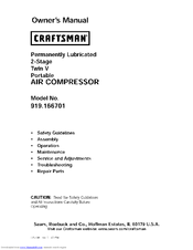 CRAFTSMAN 919.166701 Owner's Manual