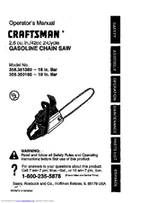 Craftsman 358.350180 Operator's Manual