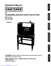 CRAFTSMAN 351.217450 Operator's Manual