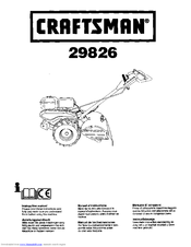 CRAFTSMAN 29826 Instruction Manual