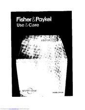 Fisher & Paykel Smart Drive GWL08 Use & Care Manual