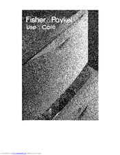 Fisher & Paykel DD602-88246 Use & Care Manual