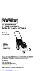 CRAFTSMAN 944.361540 Owner's Manual