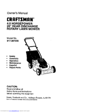 CRAFTSMAN 917.387256 Owner's Manual