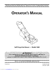 CRAFTSMAN 18M Operator's Manual