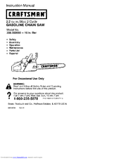 CRAFTSMAN 358.350660 Instruction Manual