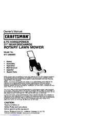 CRAFTSMAN 917.389590 Owner's Manual