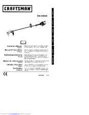 CRAFTSMAN 358.348360 Instruction Manual