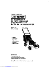 CRAFTSMAN 917.379430 Owner's Manual