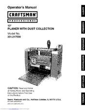 CRAFTSMAN 351.217590 Operator's Manual