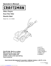 CRAFTSMAN 247.23000 Operator's Manual
