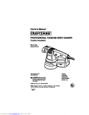 CRAFTSMAN 315.277171 Owner's Manual
