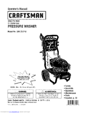 CRAFTSMAN 580.752210 Operator's Manual