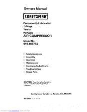 CRAFTSMAN 919.167784 Owner's Manual
