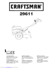 CRAFTSMAN 29611 Instruction Manual