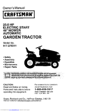 CRAFTSMAN 917.275241 Owner's Manual