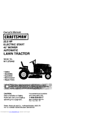 CRAFTSMAN 917.272442 Owner's Manual