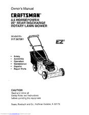 CRAFTSMAN EZ3 917.387261 Owner's Manual