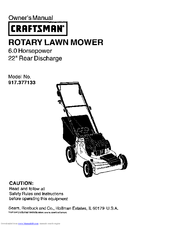 CRAFTSMAN 917.377133 Owner's Manual