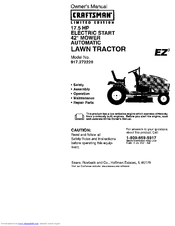 CRAFTSMAN EZ3 917.272220 Owner's Manual