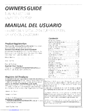 Frigidaire GLGH1642DS1 Owner's Manual