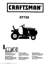 CRAFTSMAN 27732 Instruction Manual